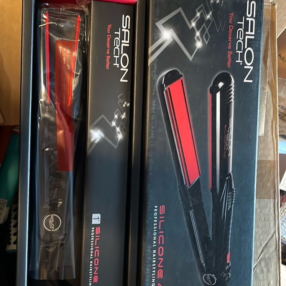 1” salon tech flat iron